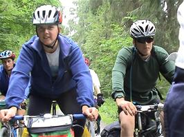 Following Cycle Route 2 near Ruen, 38.9 miles into the ride and 733m above sea level